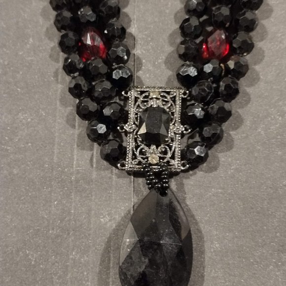 Lot of 5 Colorful Bead Gem Necklaces - Picture 6 of 11